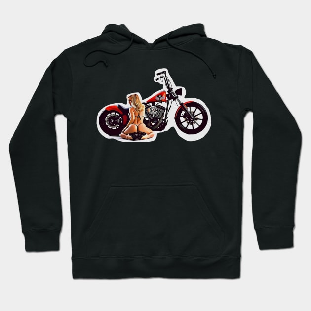 Motobike Vol 1 Hoodie by sonnycosmics